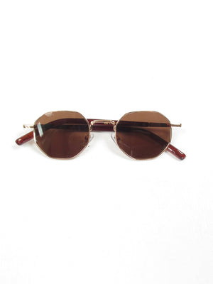 Men's Hexagonal Sunglasses - The Harlequin