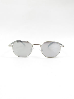 Men's Hexagonal Sunglasses - The Harlequin