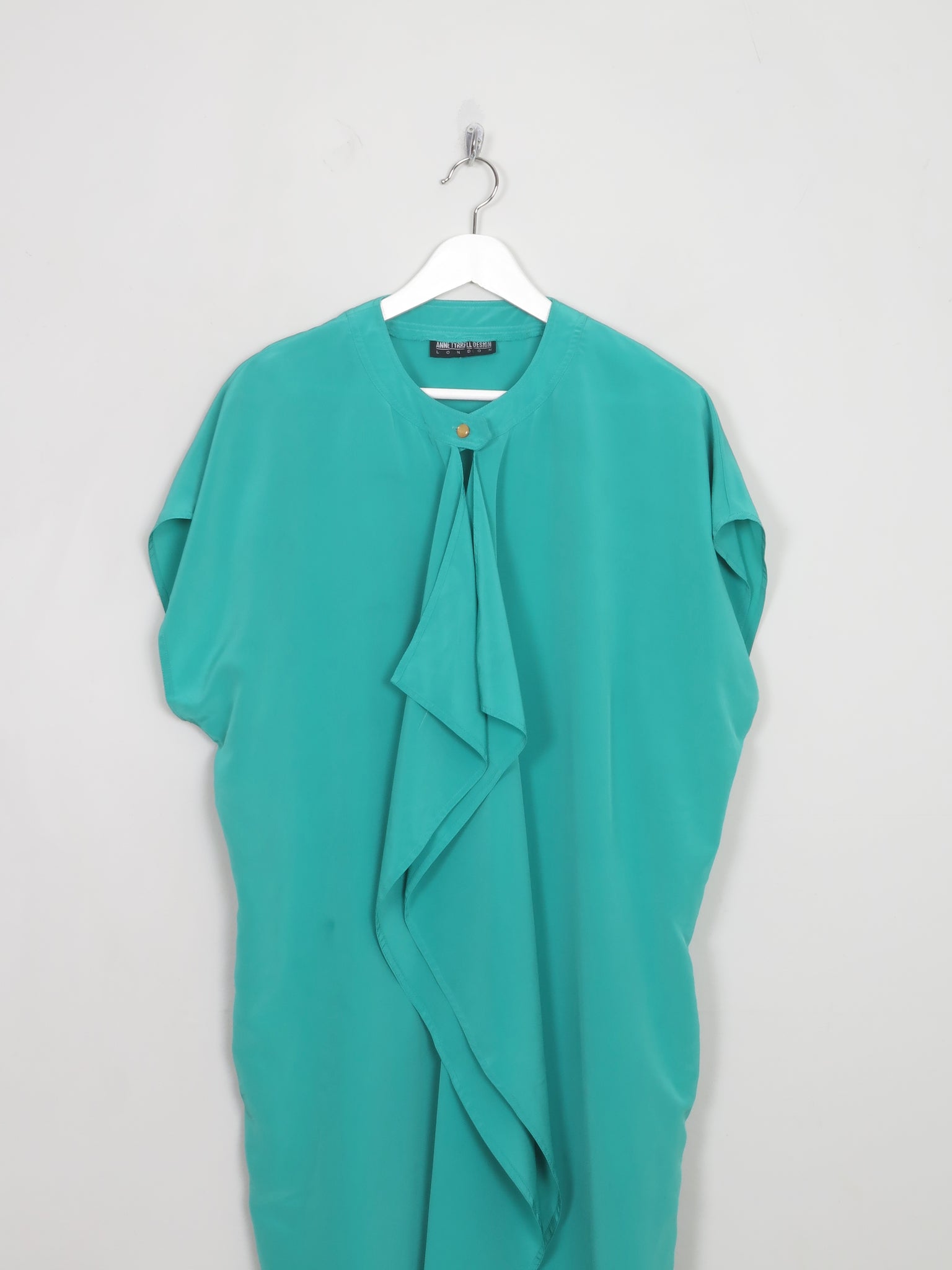 Vintage Green 80s Dress S/M
