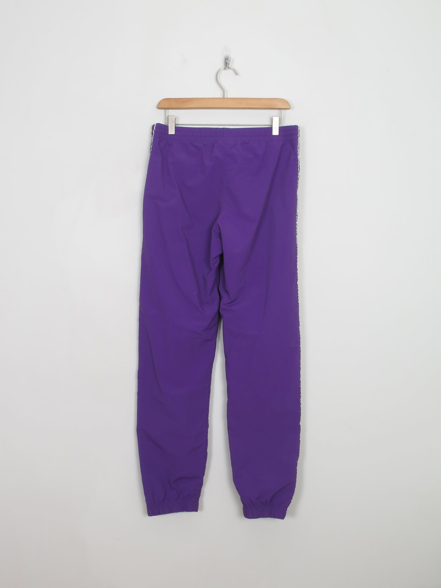 Men's Vintage Purple Champion Shell Track Bottoms S - The Harlequin