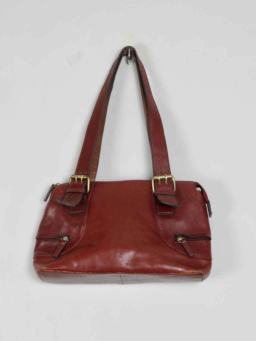 Brown Leather Vintage Bag