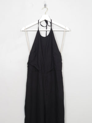 Black Linen Free People Jumpsuit S - The Harlequin