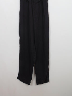 Black Linen Free People Jumpsuit S - The Harlequin