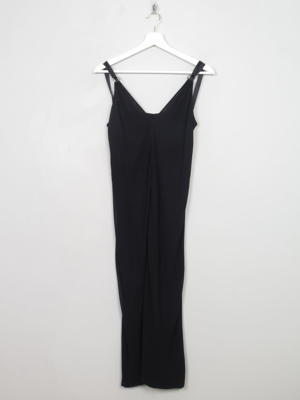 Vintage Black Slip Dress S/M