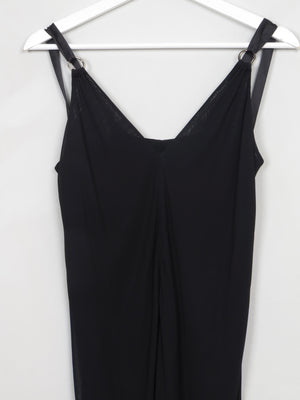 Vintage Black Slip Dress S/M