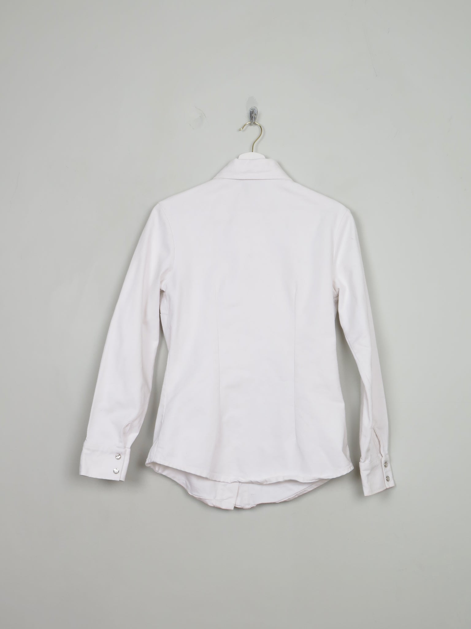 Vintage Miss Levis White Denim Shirt S