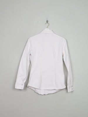 Vintage Miss Levis White Denim Shirt S