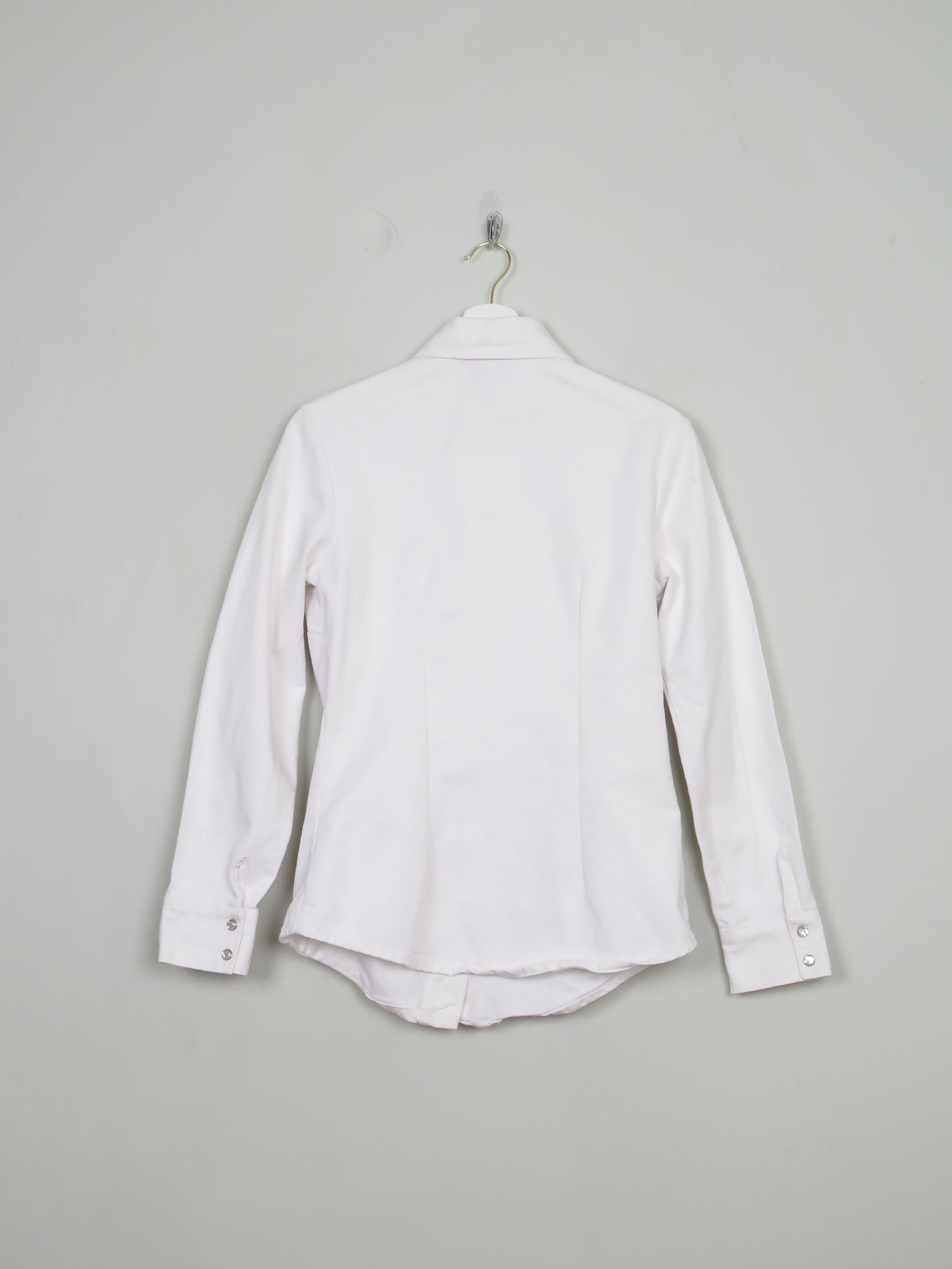 Vintage Miss Levis White Denim Shirt S