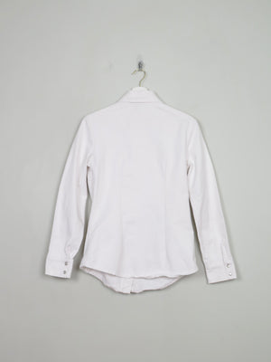 Vintage Miss Levis White Denim Shirt S