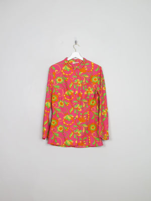 Women's Vintage 70s Pink Jacket S