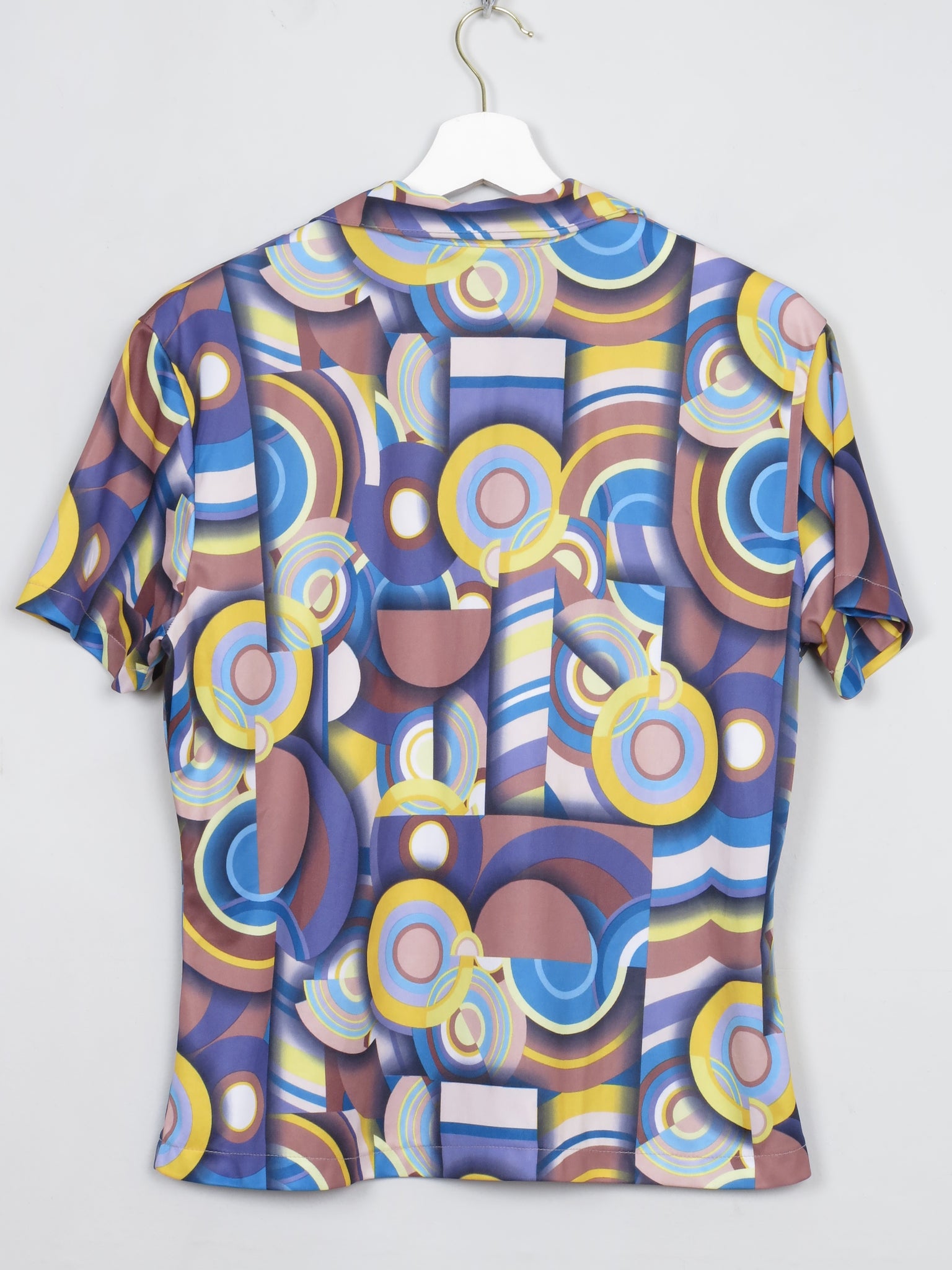 Women's Vintage 90s Printed Short Sleeved Top M