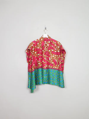 Printed Short Sleeved Purification Garcia Blouse S/M