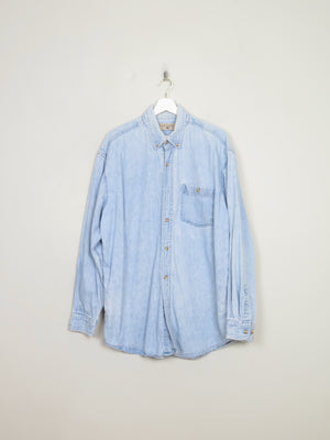 Men's Vintage Denim Shirt L
