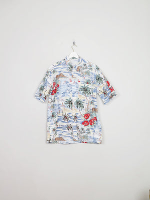 Men's Vintage Classic Hawaiian Shirt L