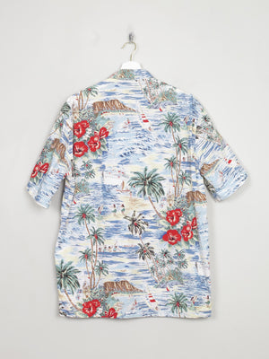 Men's Vintage Classic Hawaiian Shirt L