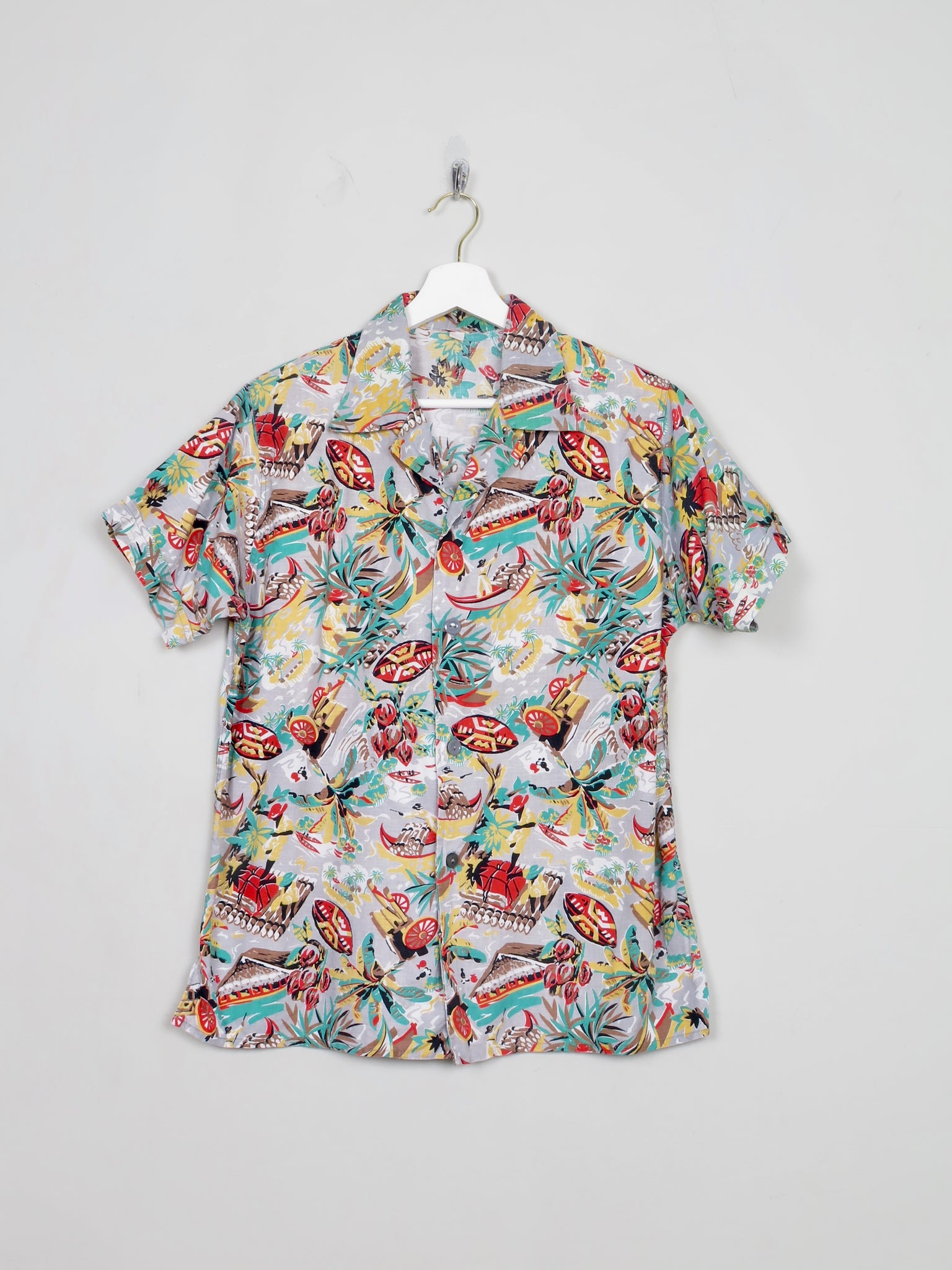 Men's Vintage Hawaiian Shirt S/M