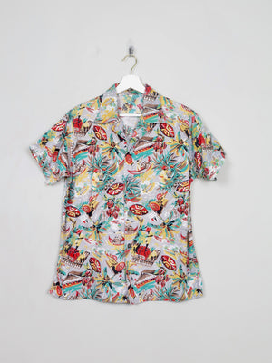 Men's Vintage Hawaiian Shirt S/M