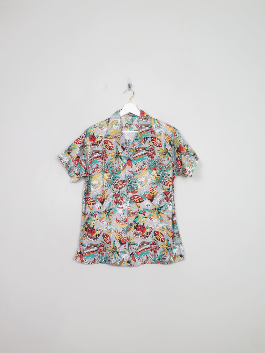Men's Vintage Hawaiian Shirt S/M