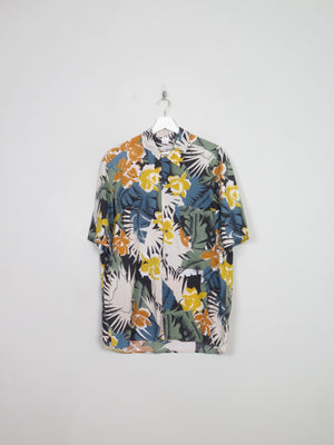 Men's Vintage Hawaiian Shirt L