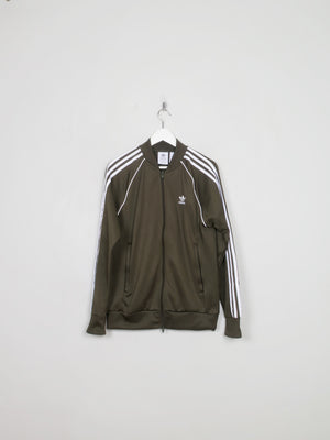 Men's Retro Green Track Jacket M