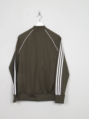 Men's Retro Green Track Jacket M