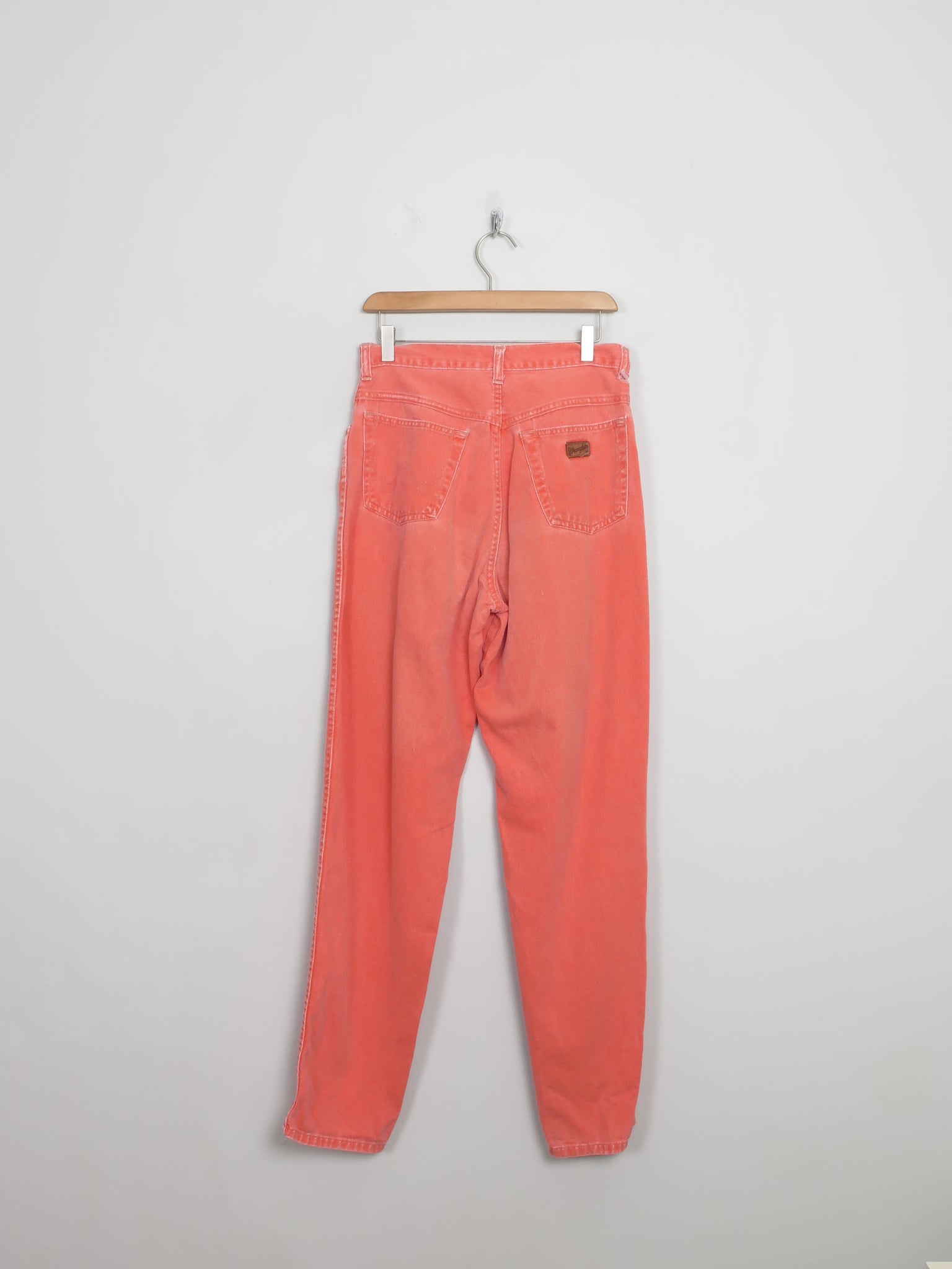 Vintage Orange  Wrangler Jeans 30"W 31'L - The Harlequin
