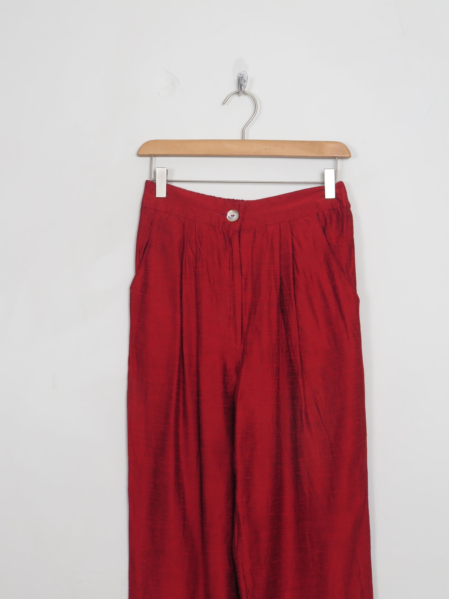 Women's Vintage Wine Trousers 8/10 - The Harlequin