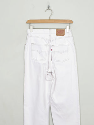 Vintage White Lady Levis 25/26" W 32" L - The Harlequin