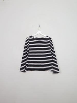 Vintage Style Petit Bateau Breton Top S/M