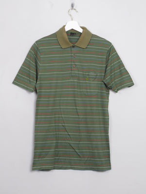 Men's Vintage Green Jockey Polo Top S/M