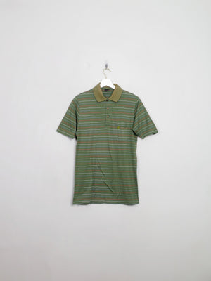 Men's Vintage Green Jockey Polo Top S/M