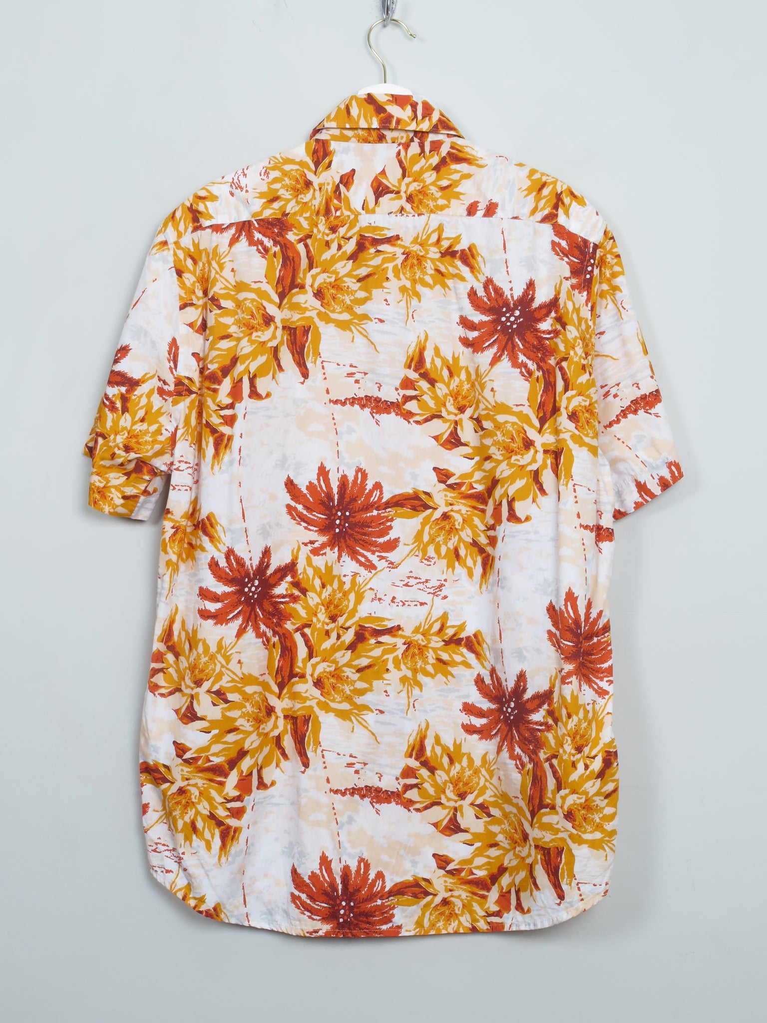Men's Vintage Hawaiian Boss Shirt L - The Harlequin