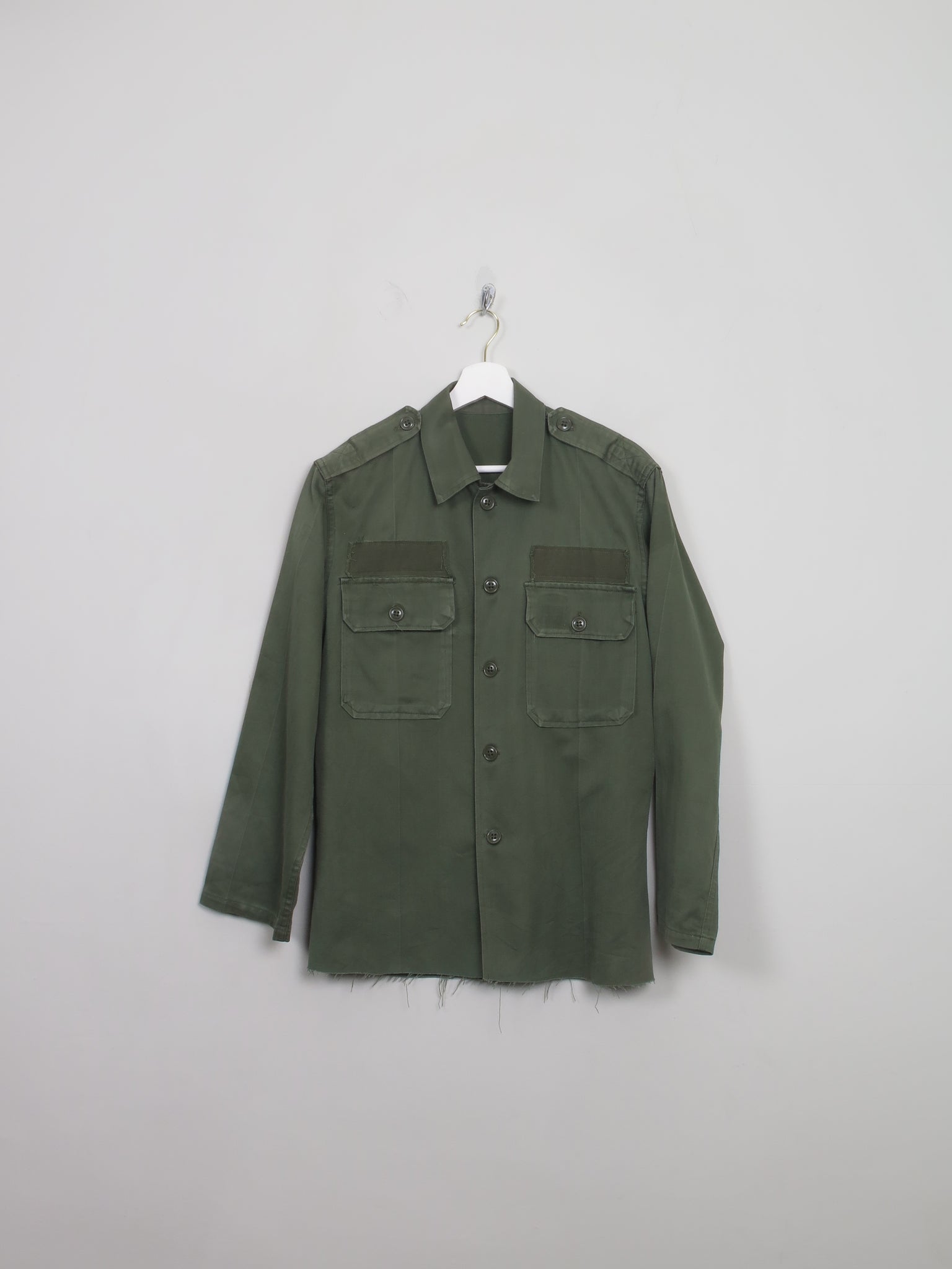 Vintage Green Army Shirt With Tame Impala Logo S/M