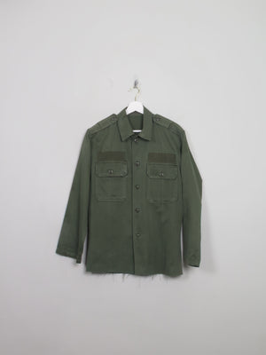 Vintage Green Army Shirt With Tame Impala Logo S/M