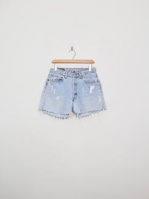 Vintage Levi's Cut Off 501s Denim Shorts 30" W