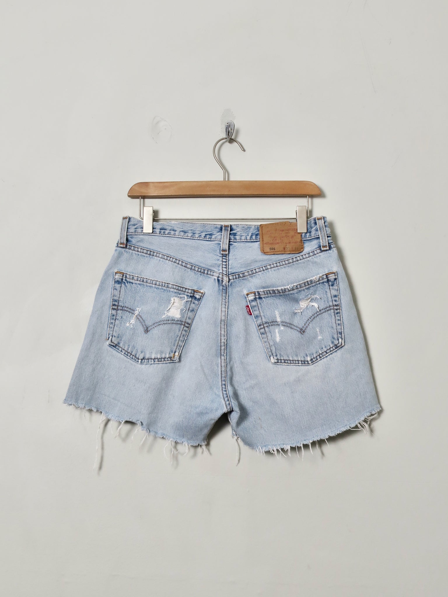 Vintage Levi's Cut Off 501s Denim Shorts 30" W