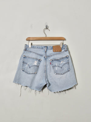 Vintage Levi's Cut Off 501s Denim Shorts 30" W