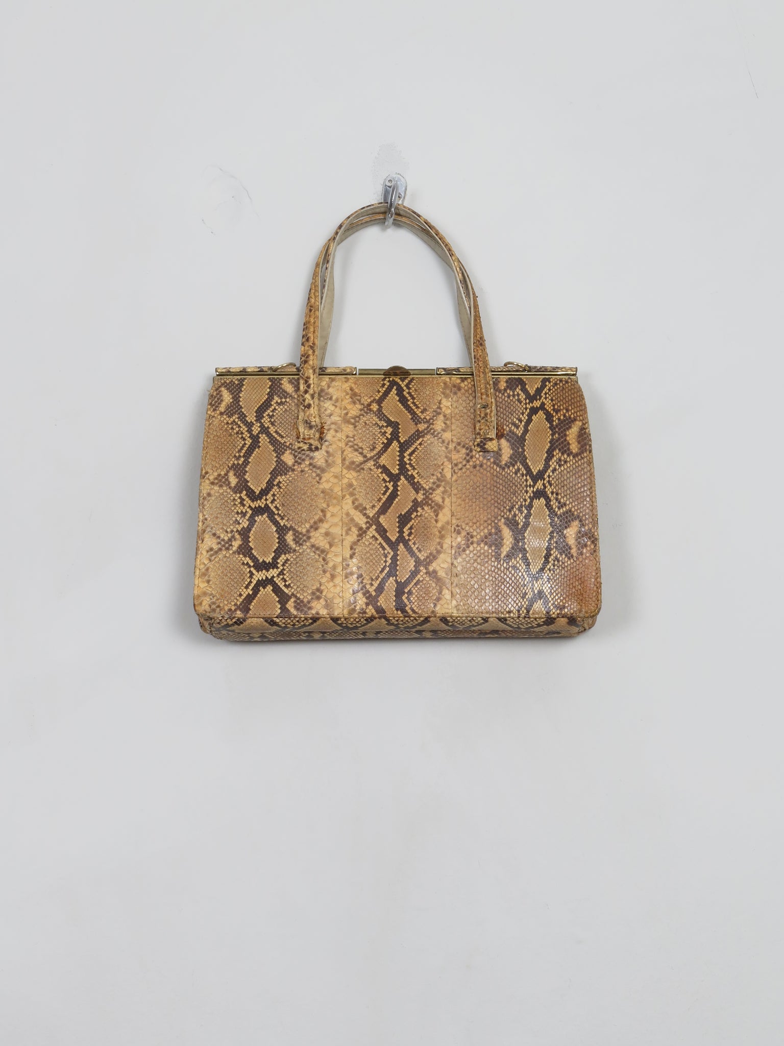 Vintage Beverly Snakeskin Bag