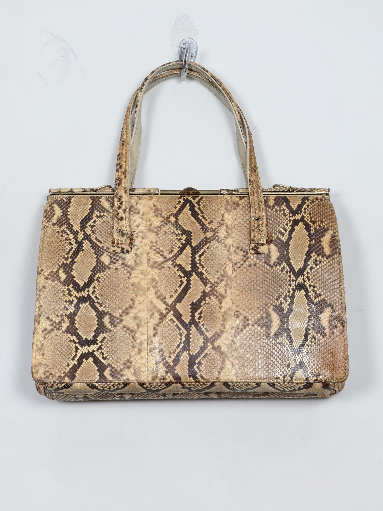Vintage Beverly Snakeskin Bag
