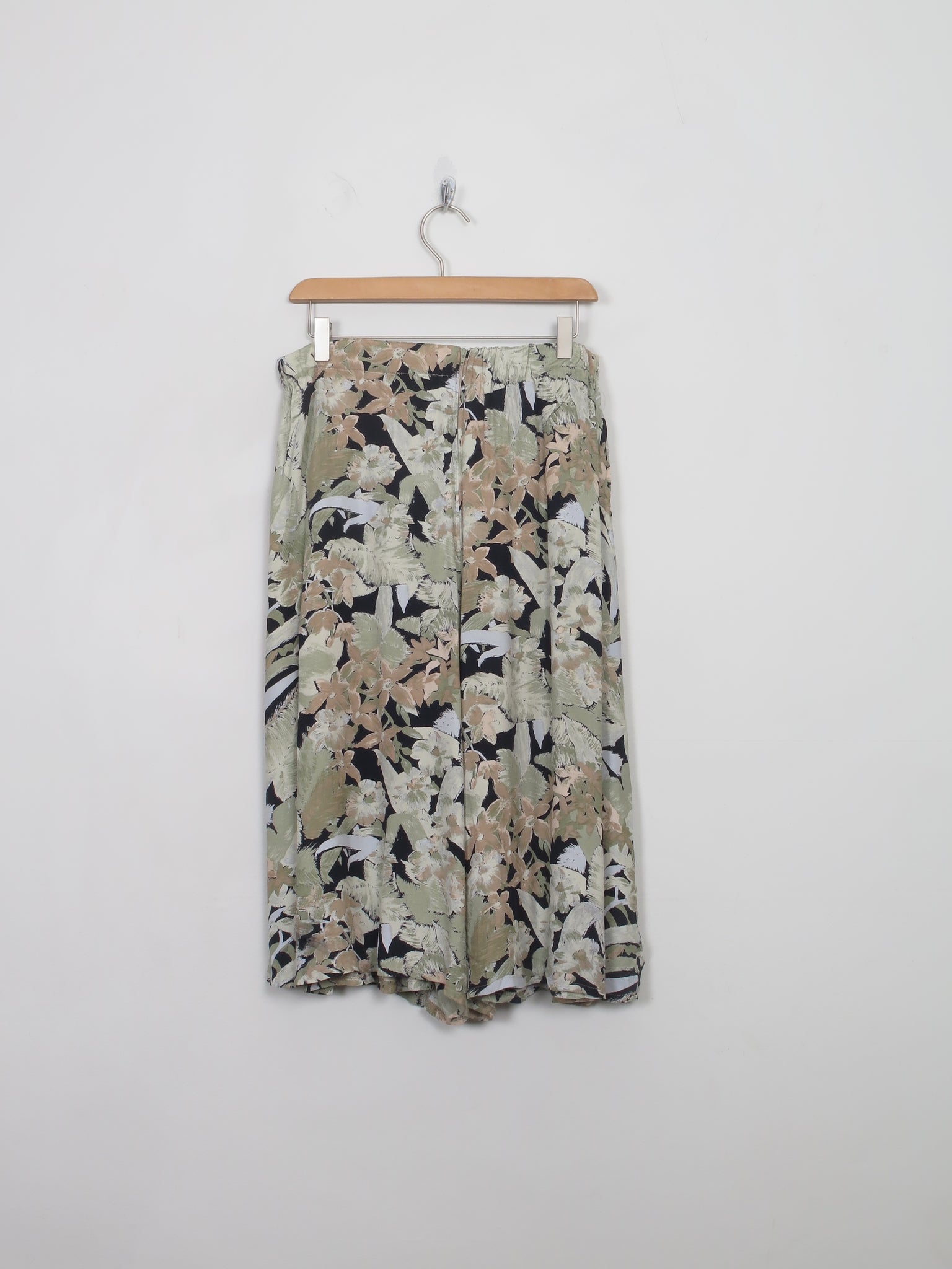 Women's Vintage Floral Culottes M - The Harlequin