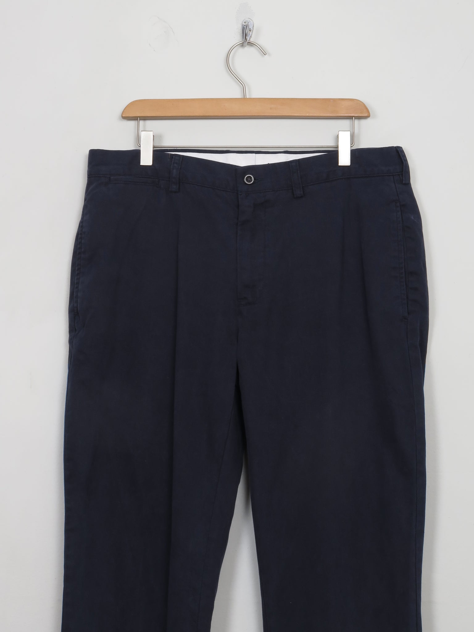 Men's Vintage Navy Polo Ralph Lauren Trousers 36/32 - The Harlequin