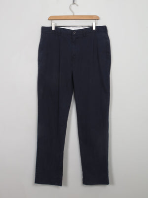 Men's Vintage Navy Polo Ralph Lauren Trousers 36/32 - The Harlequin