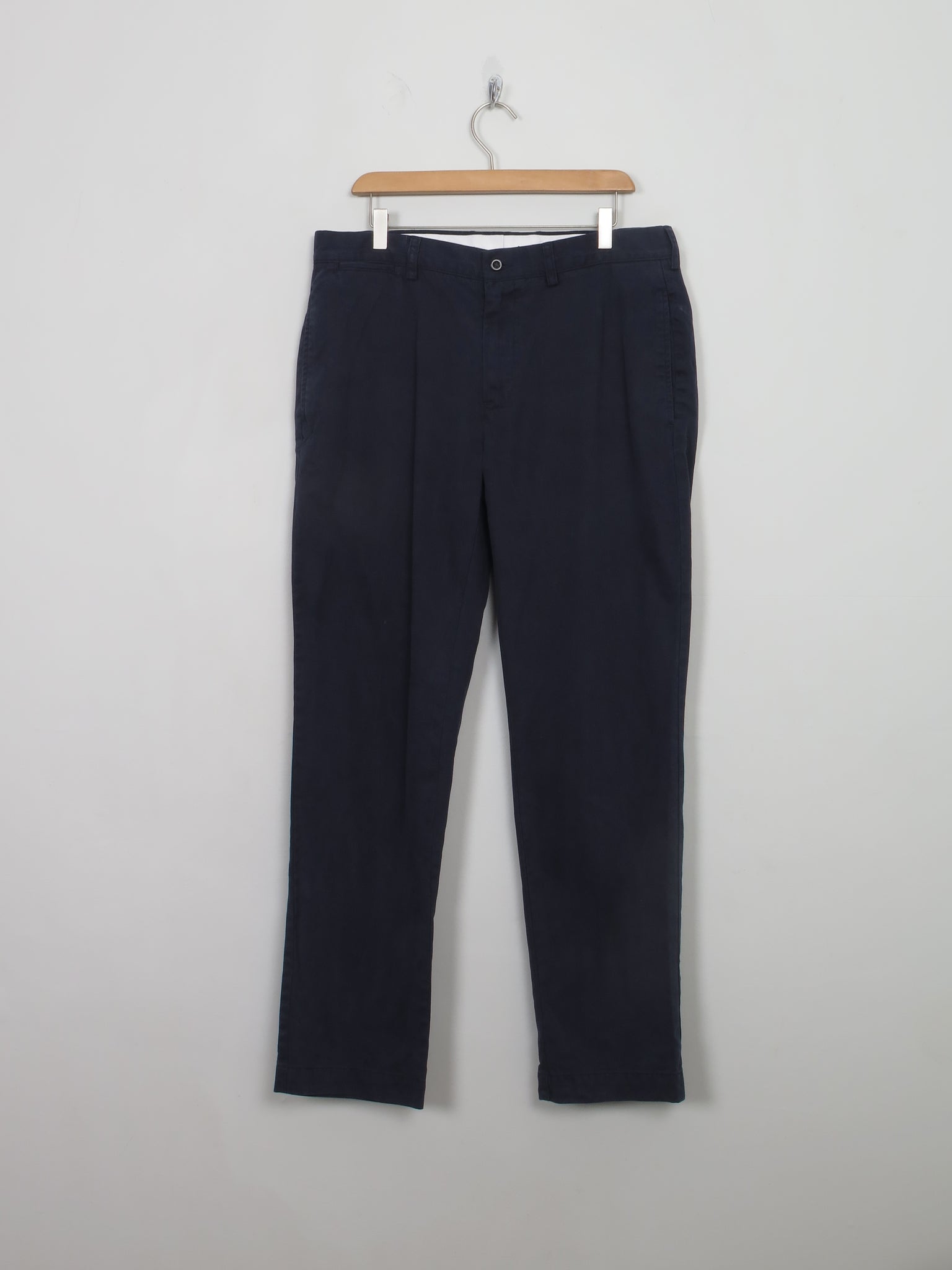 Men's Vintage Navy Polo Ralph Lauren Trousers 36/32 - The Harlequin