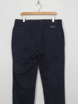 Men's Vintage Navy Polo Ralph Lauren Trousers 36/32 - The Harlequin