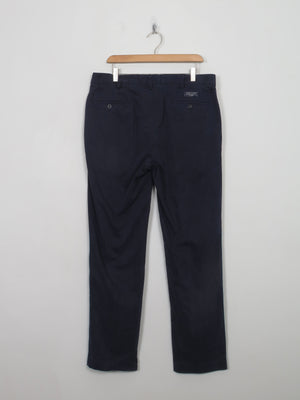 Men's Vintage Navy Polo Ralph Lauren Trousers 36/32 - The Harlequin
