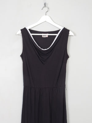 Vintage Black Jersey Claudie Amos Midi Dress XS/S - The Harlequin