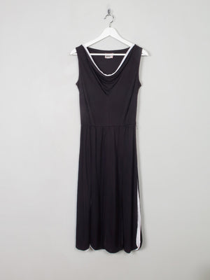 Vintage Black Jersey Claudie Amos Midi Dress XS/S - The Harlequin