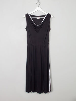 Vintage Black Jersey Claudie Amos Midi Dress XS/S - The Harlequin