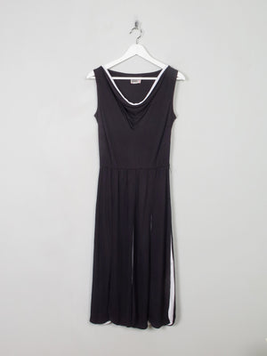 Vintage Black Jersey Claudie Amos Midi Dress XS/S - The Harlequin