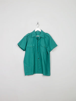 Men's Vintage Green Shirt XL - The Harlequin